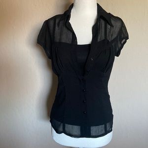 BCX 90s short sleeve button up